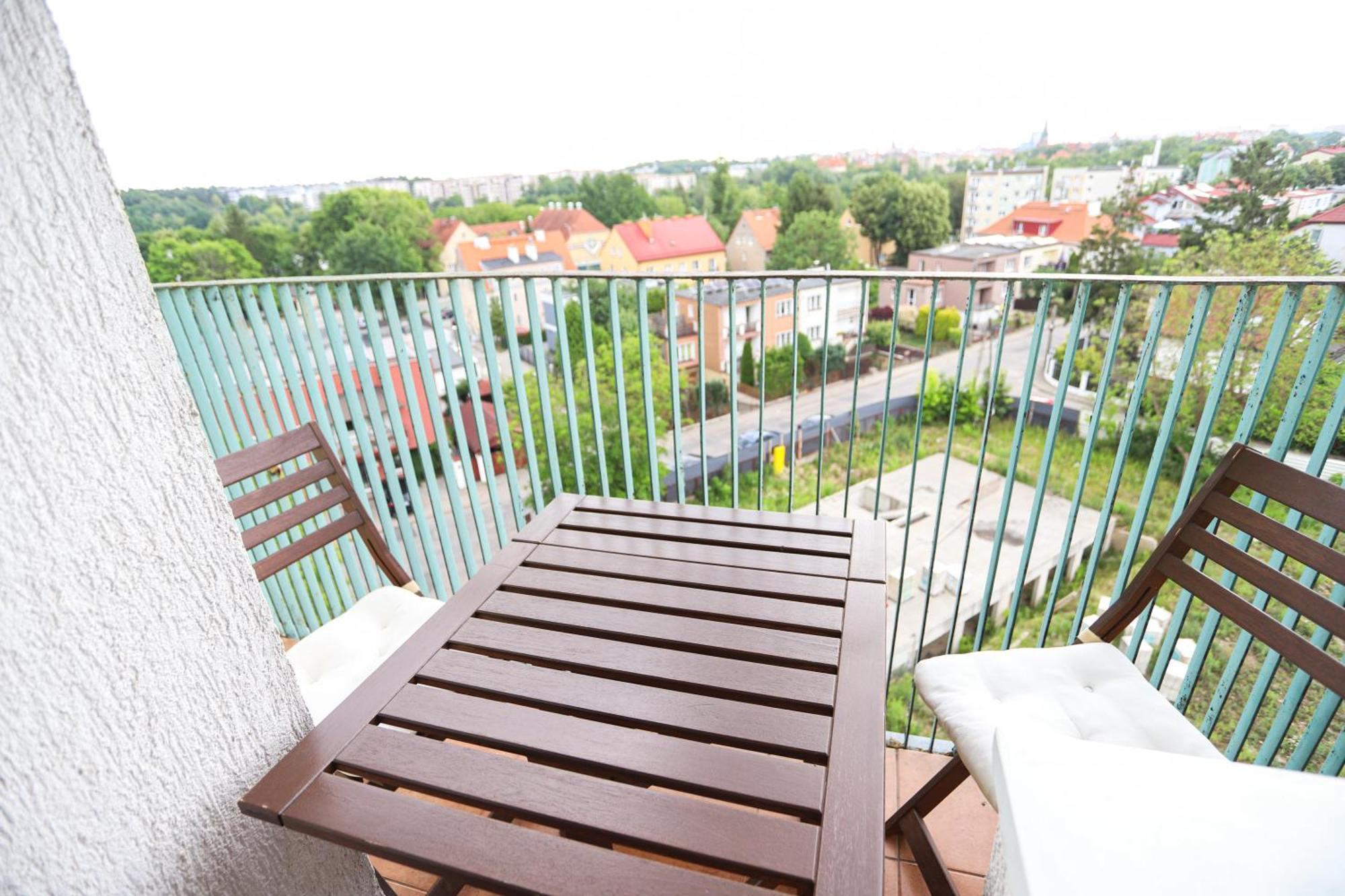 Apartment Zero Zgielku, Blisko Plazy I Starowki - Z Widokiem Na Panorame Miasta *